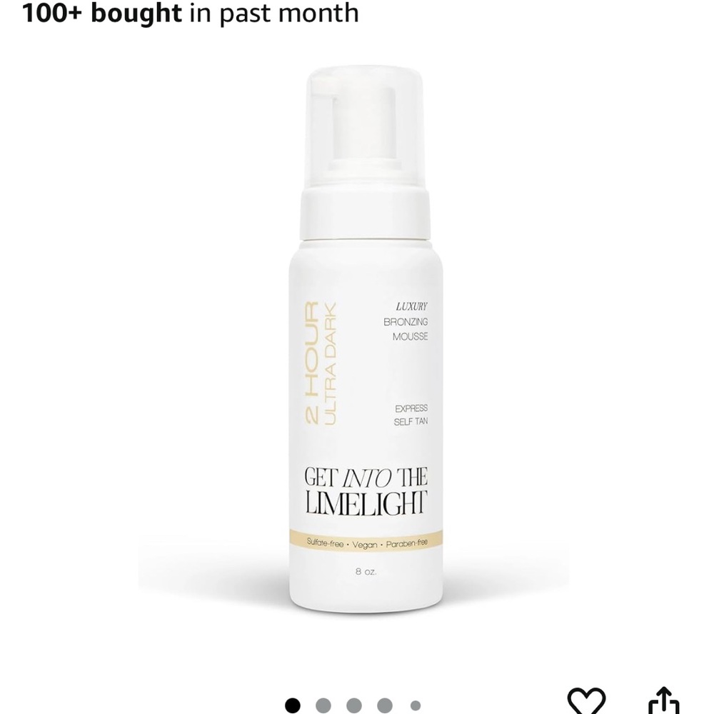 2 Hour Ultra Dark Bronzing Mousse
4 bottles for $100.